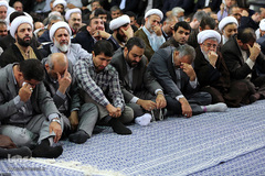 دیدار خانواده‌های شهدای منا با رهبر معظم انقلاب