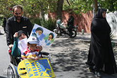 راهپیمایی نمازگزاران درمحکومیت جنایات آل‌سعود