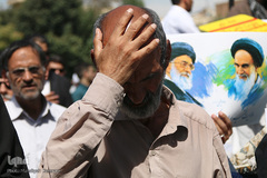 راهپیمایی نمازگزاران درمحکومیت جنایات آل‌سعود