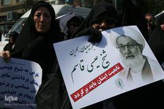 راهپیمایی نمازگزاران درمحکومیت جنایات آل‌سعود