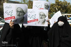 راهپیمایی نمازگزاران درمحکومیت جنایات آل‌سعود