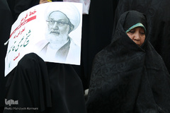 راهپیمایی نمازگزاران درمحکومیت جنایات آل‌سعود