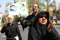 راهپیمایی نمازگزاران درمحکومیت جنایات آل‌سعود