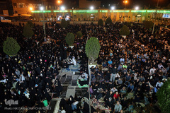 آخرین شب مراسم عزاداری مسلمیه در حرم حضرت‌عبدالعظیم(ع)