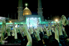 آخرین شب مراسم عزاداری مسلمیه در حرم حضرت‌عبدالعظیم(ع)