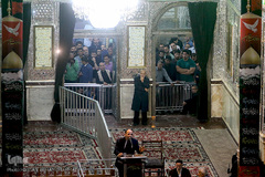 آخرین شب مراسم عزاداری مسلمیه در حرم حضرت‌عبدالعظیم(ع)