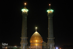 آخرین شب مراسم عزاداری مسلمیه در حرم حضرت‌عبدالعظیم(ع)