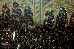 آخرین شب مراسم عزاداری مسلمیه در حرم حضرت‌عبدالعظیم(ع)