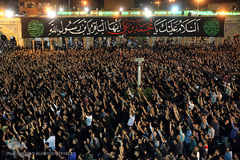 آخرین شب مراسم عزاداری مسلمیه در حرم حضرت‌عبدالعظیم(ع)