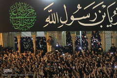 آخرین شب مراسم عزاداری مسلمیه در حرم حضرت‌عبدالعظیم(ع)