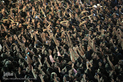 آخرین شب مراسم عزاداری مسلمیه در حرم حضرت‌عبدالعظیم(ع)