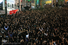 آخرین شب مراسم عزاداری مسلمیه در حرم حضرت‌عبدالعظیم(ع)