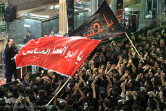 آخرین شب مراسم عزاداری مسلمیه در حرم حضرت‌عبدالعظیم(ع)