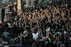 آخرین شب مراسم عزاداری مسلمیه در حرم حضرت‌عبدالعظیم(ع)