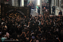 آخرین شب مراسم عزاداری مسلمیه در حرم حضرت‌عبدالعظیم(ع)