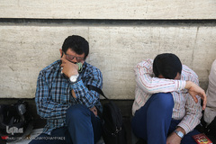 دعای عرفه در حسینیه صنف لباس فروشان تهران