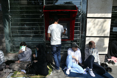 دعای عرفه در حسینیه صنف لباس فروشان تهران