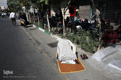 دعای عرفه در حسینیه صنف لباس فروشان تهران