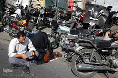 دعای عرفه در حسینیه صنف لباس فروشان تهران