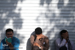 دعای عرفه در حسینیه صنف لباس فروشان تهران