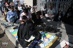 دعای عرفه در حسینیه صنف لباس فروشان تهران