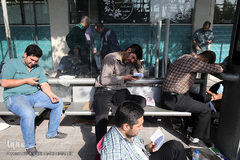 دعای عرفه در حسینیه صنف لباس فروشان تهران