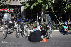 دعای عرفه در حسینیه صنف لباس فروشان تهران