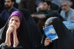 دعای عرفه در حسینیه صنف لباس فروشان تهران