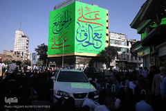 دعای عرفه در حسینیه صنف لباس فروشان تهران