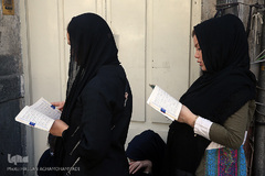 دعای عرفه در حسینیه صنف لباس فروشان تهران