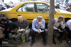 دعای عرفه در حسینیه صنف لباس فروشان تهران