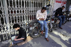 دعای عرفه در حسینیه صنف لباس فروشان تهران