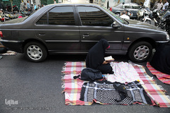 دعای عرفه در حسینیه صنف لباس فروشان تهران