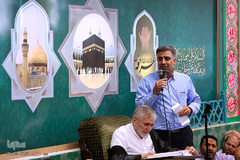 دعای عرفه در حسینیه صنف لباس فروشان تهران