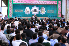 دعای عرفه در حسینیه صنف لباس فروشان تهران