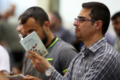 دعای عرفه در حسینیه صنف لباس فروشان تهران