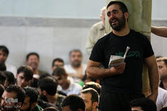 دعای عرفه در حسینیه صنف لباس فروشان تهران