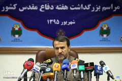 سردار سرتیپ بهمن کارگر، رئیس ستاد مرکزی مراسم بزرگداشت هفته دفاع مقدس 