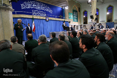 دیدار فرماندهان سپاه با رهبر معظم انقلاب 