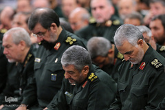 دیدار فرماندهان سپاه با رهبر معظم انقلاب