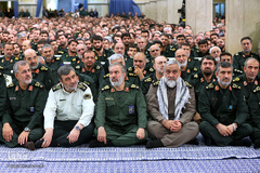 دیدار فرماندهان سپاه با رهبر معظم انقلاب