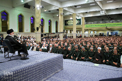 دیدار فرماندهان سپاه با رهبر معظم انقلاب