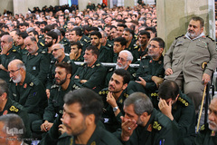 دیدار فرماندهان سپاه با رهبر معظم انقلاب