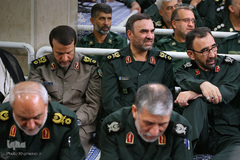 دیدار فرماندهان سپاه با رهبر معظم انقلاب