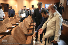 مراسم رونمایی از پلاک خیابان «جرج جرداق»