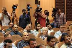 مراسم رونمایی از پلاک خیابان «جرج جرداق»