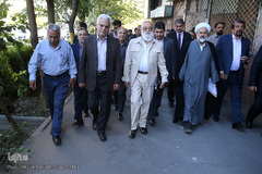 مراسم رونمایی از پلاک خیابان «جرج جرداق»