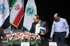 نشست رسانه ای مدیر عامل انجمن تئاتر انقلاب و دفاع مقدس