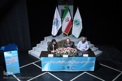 نشست رسانه ای مدیر عامل انجمن تئاتر انقلاب و دفاع مقدس