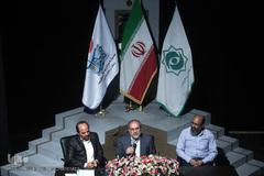 نشست رسانه ای مدیر عامل انجمن تئاتر انقلاب و دفاع مقدس